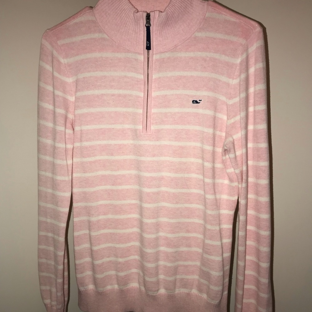 Vineyard vines quarter zip sweater
